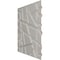 Ekena Millwork 19 5/8in. W x 19 5/8in. H Evergreen EnduraWall Decorative 3D Wall Panel Covers 2.67 Sq. Ft. WP20X20EGFCP - alternate 2